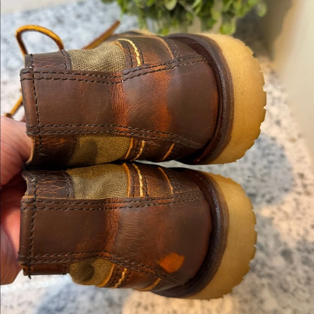 Red Wing Wabasha Chukka Boots Brown Men’s 6 Moc Toe Shoes 9185